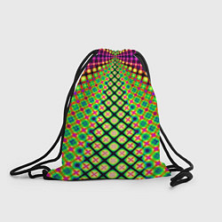 Рюкзак-мешок Неоновая геометрия абстракция, цвет: 3D-принт