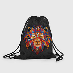 Рюкзак-мешок CALM LION, цвет: 3D-принт