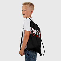 Рюкзак-мешок Poppy Playtime: Logo, цвет: 3D-принт — фото 2