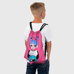 Рюкзак-мешок Ашникко с куклой, цвет: 3D-принт — фото 2