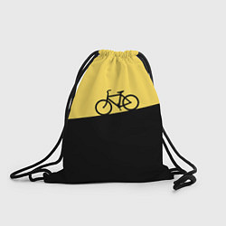 Рюкзак-мешок Бегущий за велосипедом, цвет: 3D-принт