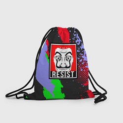 Рюкзак-мешок La Casa de Papel Resist, цвет: 3D-принт