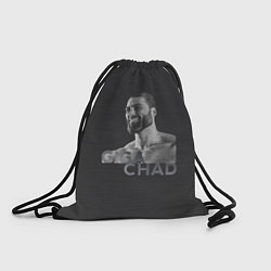Рюкзак-мешок Giga Chad, цвет: 3D-принт