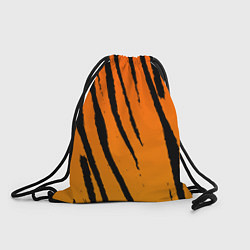 Рюкзак-мешок Шкура тигра диагональ, цвет: 3D-принт