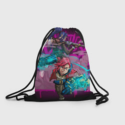 Рюкзак-мешок Кейтлин и Вай, цвет: 3D-принт