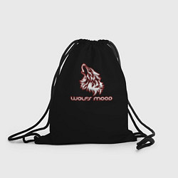 Рюкзак-мешок Wolfs mood, цвет: 3D-принт