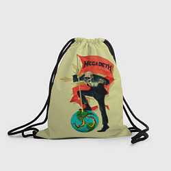 Рюкзак-мешок Megadeth world, цвет: 3D-принт