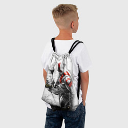 Рюкзак-мешок КРАТОС С МЕЧАМИ, БОГ ВОЙНЫ, цвет: 3D-принт — фото 2