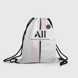 Рюкзак-мешок Neymar 10 PSG Pink Theme, цвет: 3D-принт