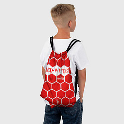 Рюкзак-мешок Красно-Белая Сила, цвет: 3D-принт — фото 2