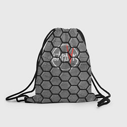 Рюкзак-мешок Барадак на гранитной плитке, цвет: 3D-принт