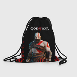 Мешок для обуви God of War красные разводы