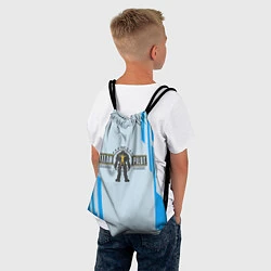 Рюкзак-мешок Школа пилотов Титанов, цвет: 3D-принт — фото 2