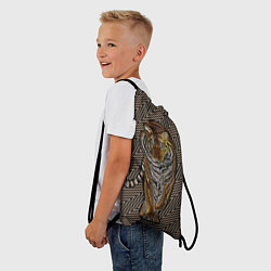 Рюкзак-мешок Благородный тигр, цвет: 3D-принт — фото 2