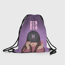 Рюкзак-мешок BTS Bulletproof Boy Scout, цвет: 3D-принт