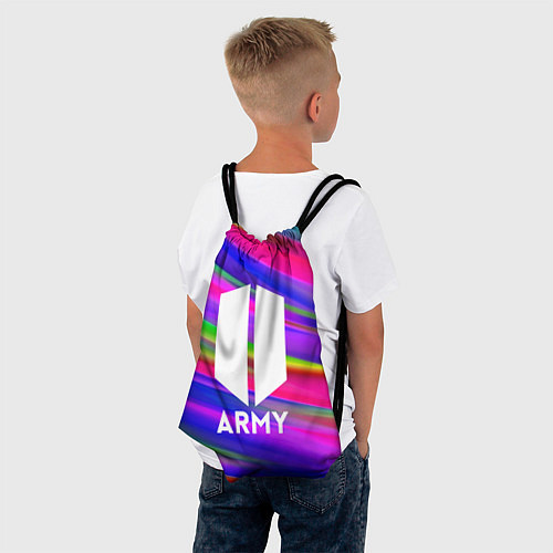 Мешок для обуви BTS ARMY RAIBOW / 3D-принт – фото 4