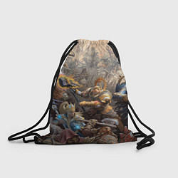 Рюкзак-мешок Битва Рыцарского ордена Империи, цвет: 3D-принт