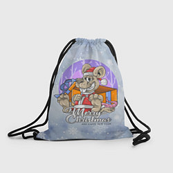 Рюкзак-мешок Санта Крыс, цвет: 3D-принт