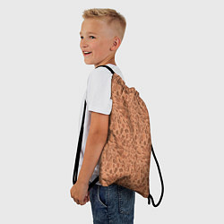 Рюкзак-мешок Жирафы на фоне пятен, цвет: 3D-принт — фото 2