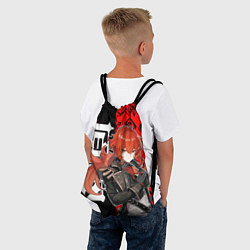 Рюкзак-мешок DILUC ДИЛЮК КРАСНЫЙ, цвет: 3D-принт — фото 2