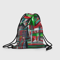 Рюкзак-мешок Бодрый Новый год, цвет: 3D-принт
