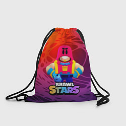Рюкзак-мешок GROM ИЗ ИГРЫ BRAWL STARS, цвет: 3D-принт