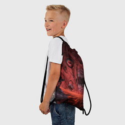 Рюкзак-мешок Битва со Стеной плоти, цвет: 3D-принт — фото 2