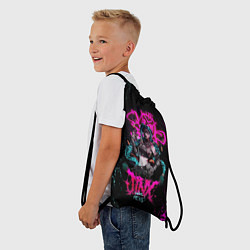 Рюкзак-мешок JINX ARCANE LEAGUE OF LEGENDS, КРАСКИ, цвет: 3D-принт — фото 2