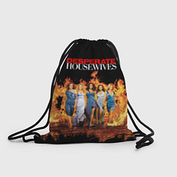 Рюкзак-мешок Desperate Housewives в огне, цвет: 3D-принт