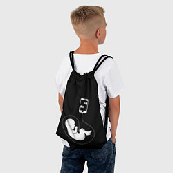 Рюкзак-мешок Малыш на связи, цвет: 3D-принт — фото 2