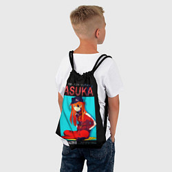 Рюкзак-мешок Asuka - Neon Genesis Evangelion, цвет: 3D-принт — фото 2