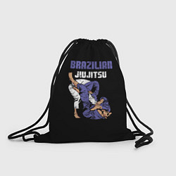 Рюкзак-мешок BRAZILIAN JIU JITSU - BJJ, цвет: 3D-принт