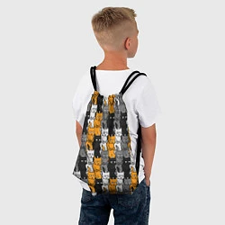 Рюкзак-мешок Злой Кот мем, цвет: 3D-принт — фото 2