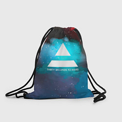 Рюкзак-мешок 30 Seconds to Mars: Звездное небо, цвет: 3D-принт