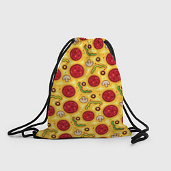 Рюкзак-мешок Pizza salami, цвет: 3D-принт