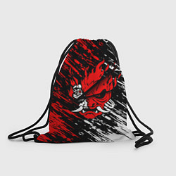Рюкзак-мешок SAMURAI LOGO CYBERPUNK 2077, цвет: 3D-принт