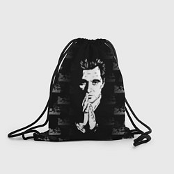 Рюкзак-мешок Крёстный отец Лого паттерн, цвет: 3D-принт