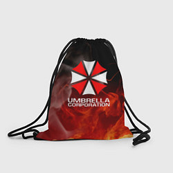 Мешок для обуви Umbrella Corporation пламя