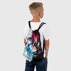 Рюкзак-мешок Мемуары Ванитаса, цвет: 3D-принт — фото 2