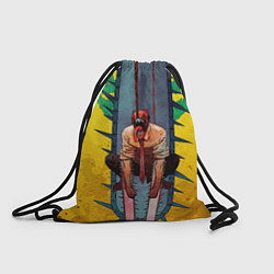 Рюкзак-мешок Chainsaw Man - Дэндзи, цвет: 3D-принт
