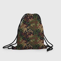 Рюкзак-мешок Военный Камуфляж Military, цвет: 3D-принт