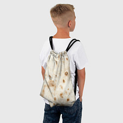 Рюкзак-мешок Лаваш - тексутра, цвет: 3D-принт — фото 2
