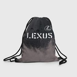 Рюкзак-мешок LEXUS Lexus - Краски, цвет: 3D-принт