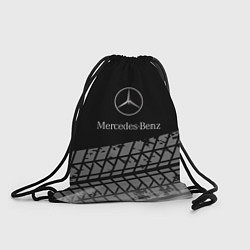 Рюкзак-мешок Mercedes-Benz шины, цвет: 3D-принт