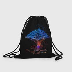 Рюкзак-мешок Space Flower B-01, цвет: 3D-принт