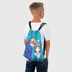 Рюкзак-мешок Кё и Тору, цвет: 3D-принт — фото 2