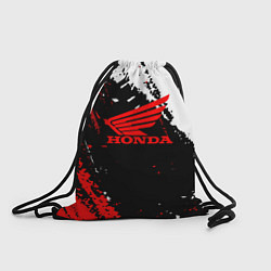 Рюкзак-мешок Honda Logo Auto, цвет: 3D-принт