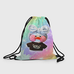 Рюкзак-мешок УТОЧКА ЛАЛАФАНФАН Радуга, цвет: 3D-принт