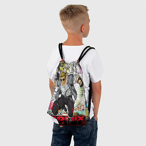 Мешок для обуви Comix zone mutants / 3D-принт – фото 4