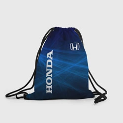Рюкзак-мешок Honda - Blue, цвет: 3D-принт